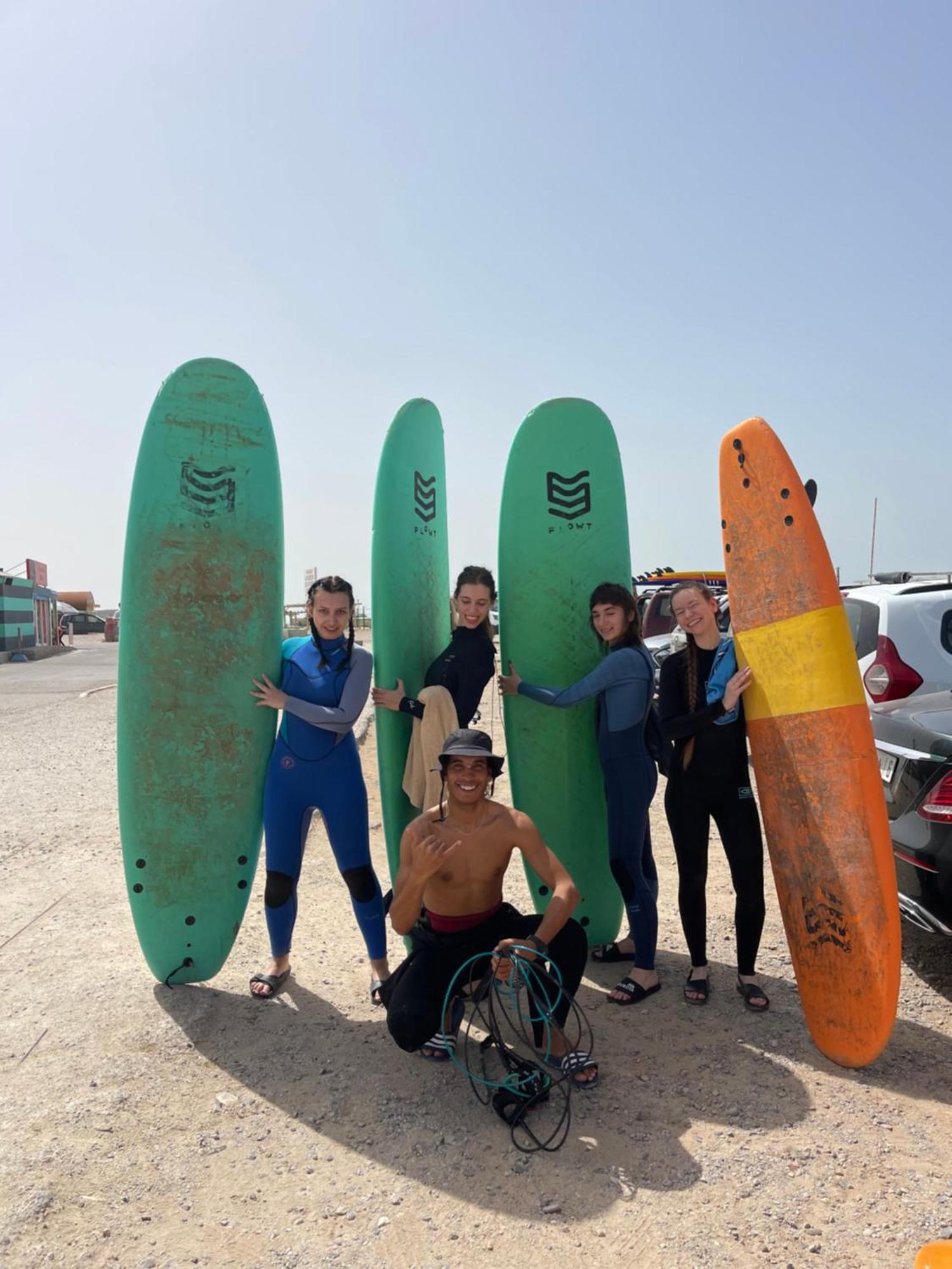 Berber Waves Surf House Hostel Tamraght Exterior foto